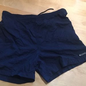 Columbia 5” Navy Blue Shorts